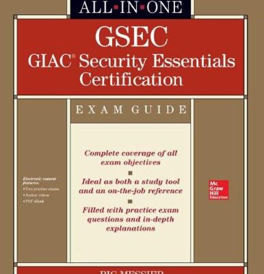 خرید و دانلود نسخه کامل کتاب GSEC GIAC Security Essentials Certification Exam Guide