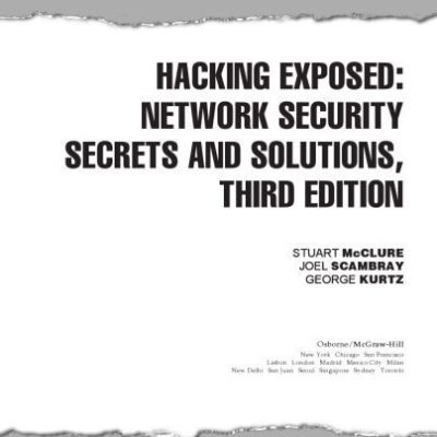 خرید و دانلود نسخه کامل کتاب Hacking Exposed: Network Security Secrets & Solutions