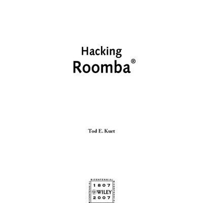 خرید و دانلود نسخه کامل کتاب Hacking Roomba: ExtremeTech