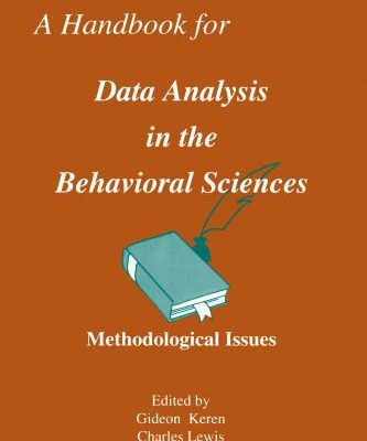 خرید و دانلود نسخه کامل کتاب Handbook for Data Analysis in the Behavioral Sciences. Vol.1: Methodological Issues