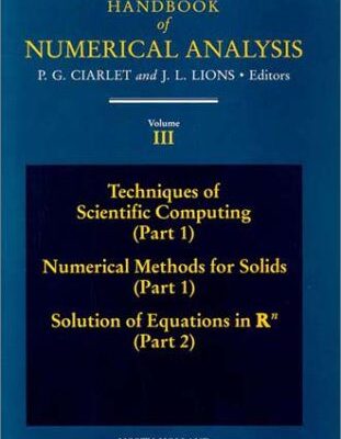 خرید و دانلود نسخه کامل کتاب Handbook of numerical analysis