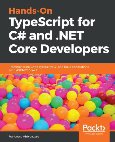 خرید و دانلود نسخه کامل کتاب Hands-on TypeScript for C# and .NET Core Developers