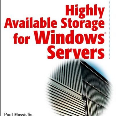 خرید و دانلود نسخه کامل کتاب Highly Available Storage for Windows Servers