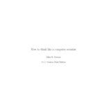 خرید و دانلود نسخه کامل کتاب How To Think Like A Computer Scientist: C++ Version