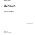 خرید و دانلود نسخه کامل کتاب HP-UX System and Network Administration II. Student Workbook