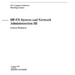 خرید و دانلود نسخه کامل کتاب HP-UX System and Network Administration III. Student Workbook
