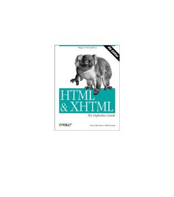 خرید و دانلود نسخه کامل کتاب HTML and XHTML, the definitive guide