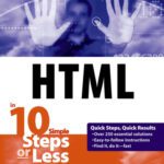 خرید و دانلود نسخه کامل کتاب HTML in 10 Steps or Less