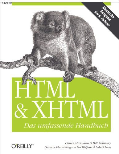 خرید و دانلود نسخه کامل کتاب HTML und XHTML. Das umfassende Handbuch, 5.Auflage_6864375948783.jpeg خرید و دانلود نسخه کامل کتاب HTML und XHTML. Das umfassende Handbuch, 5.Auflage