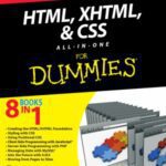خرید و دانلود نسخه کامل کتاب HTML, XHTML, & CSS All-in-One For Dummies®, 2nd Edition