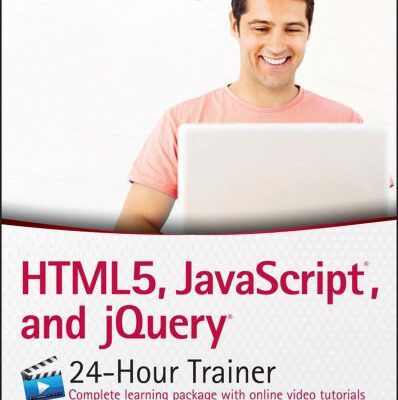خرید و دانلود نسخه کامل کتاب HTML5, JavaScript, and jQuery 24-Hour Trainer