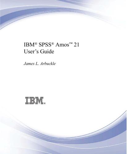خرید و دانلود نسخه کامل کتاب IBM SPSS Amos 21: User’s Guide_687fd06ce4dca.jpeg خرید و دانلود نسخه کامل کتاب IBM SPSS Amos 21: User’s Guide