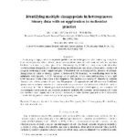 خرید و دانلود نسخه کامل کتاب Identifying multiple changepoints in heterogeneous binary data with an application to molecular genetics