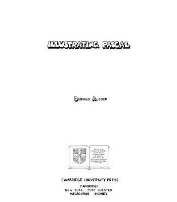 خرید و دانلود نسخه کامل کتاب Illustrating Pascal