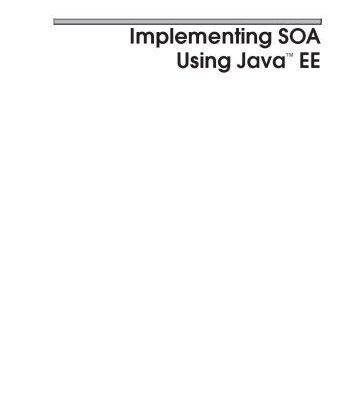 خرید و دانلود نسخه کامل کتاب Implementing SOA Using Java EE
