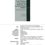 خرید و دانلود نسخه کامل کتاب Improving the army planning, programming, budgeting, and execution system (PPBES): the programming phase