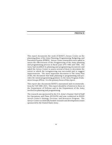 خرید و دانلود نسخه کامل کتاب Improving the Army Planning, Programming, Budgeting, and Execution System: The Planning Phase_6870c5c243a68.jpeg خرید و دانلود نسخه کامل کتاب Improving the Army Planning, Programming, Budgeting, and Execution System: The Planning Phase