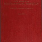 خرید و دانلود نسخه کامل کتاب Index of the American Mathematical Monthly: Volumes 1 Through 80 (1894-1973)