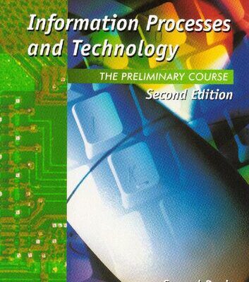 خرید و دانلود نسخه کامل کتاب Information processes and technology : the preliminary course