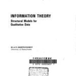 خرید و دانلود نسخه کامل کتاب Information theory: structural models for qualitative data