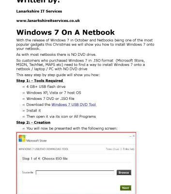 خرید و دانلود نسخه کامل کتاب Installing Windows 7 from USB drive