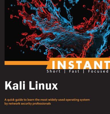 خرید و دانلود نسخه کامل کتاب Instant Kali Linux