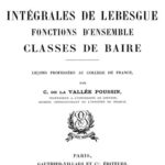 خرید و دانلود نسخه کامل کتاب Intégrales de Lebesgue, fonctions d'ensemble, classes de Baire