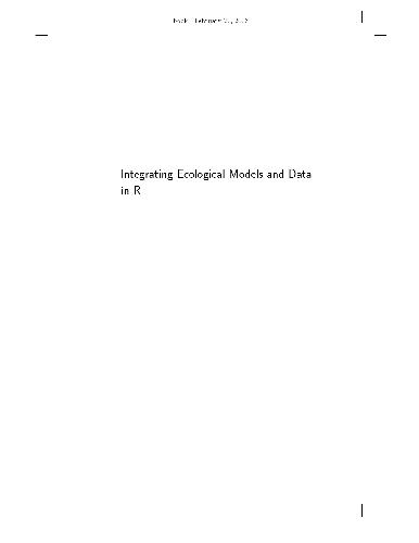 خرید و دانلود نسخه کامل کتاب Integrating Ecological Models and Data in R_686e0ee73d381.jpeg خرید و دانلود نسخه کامل کتاب Integrating Ecological Models and Data in R