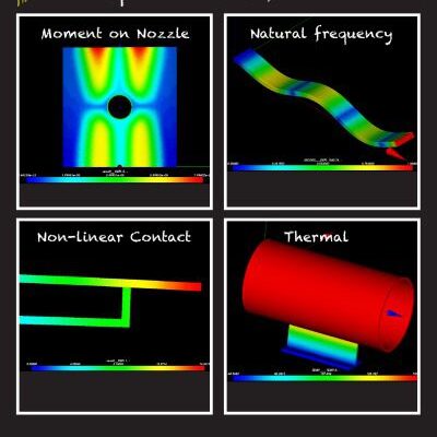 خرید و دانلود نسخه کامل کتاب Intermediate Finite Element Analysis with Open Source Software