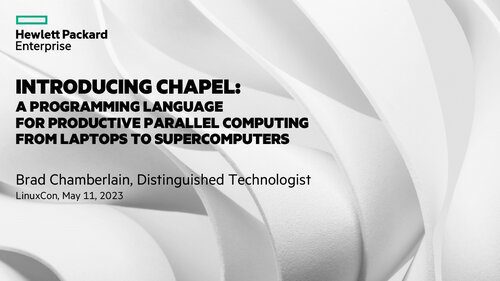 خرید و دانلود نسخه کامل کتاب Introducing Chapel: A Programming Language for Productive Parallel Computing from Laptops to Supercomputers_686ed134850cb.jpeg خرید و دانلود نسخه کامل کتاب Introducing Chapel: A Programming Language for Productive Parallel Computing from Laptops to Supercomputers