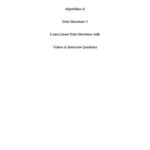 خرید و دانلود نسخه کامل کتاب Introduction to Algorithms & Data Structures 3: Learn Linear Data Structures with Videos & Interview Questions