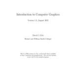 خرید و دانلود نسخه کامل کتاب Introduction to Computer Graphics
