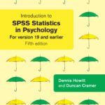 خرید و دانلود نسخه کامل کتاب Introduction to SPSS statistics in psychology : for version 19 and earlier