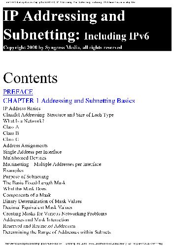 خرید و دانلود نسخه کامل کتاب IP Addressing and Subnetting Including IPv6_68826479888a5.jpeg خرید و دانلود نسخه کامل کتاب IP Addressing and Subnetting Including IPv6