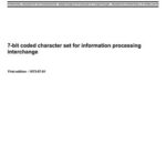 خرید و دانلود نسخه کامل کتاب ISO 646-1973 Information technology — ISO 7-bit coded character set for information interchange