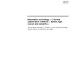 خرید و دانلود نسخه کامل کتاب ISO-IEC 13568-2002 Z formal specification notation — Syntax, type system and semantics