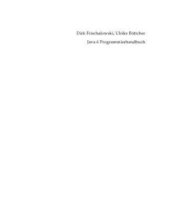 خرید و دانلود نسخه کامل کتاب Java 6 Programmierhandbuch  GERMAN