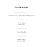 خرید و دانلود نسخه کامل کتاب Java Structures Data Structures in Java for the Principled Programmer
