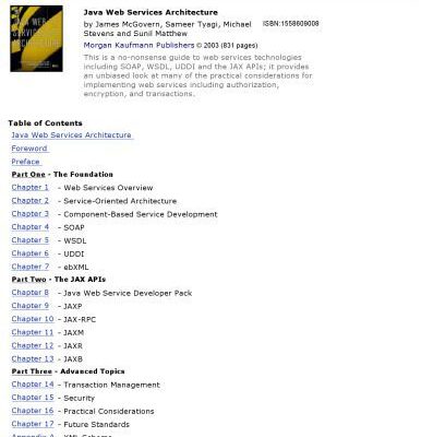 خرید و دانلود نسخه کامل کتاب Java Web Services Architecture (The Morgan Kaufmann Series in Data Management Systems)