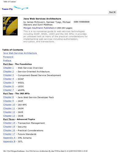 خرید و دانلود نسخه کامل کتاب Java Web Services Architecture (The Morgan Kaufmann Series in Data Management Systems)_6884826d4bc1b.jpeg خرید و دانلود نسخه کامل کتاب Java Web Services Architecture (The Morgan Kaufmann Series in Data Management Systems)