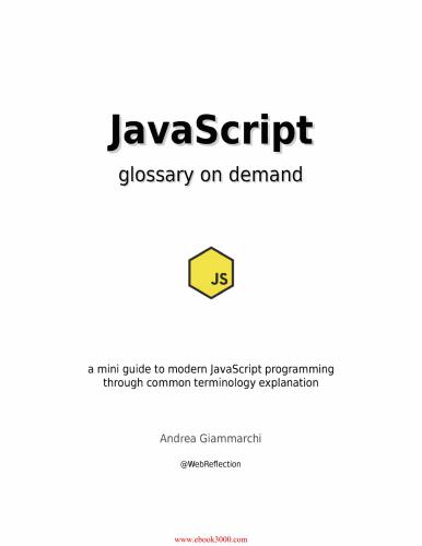 خرید و دانلود نسخه کامل کتاب JavaScript glossary on demand_686458aa76d0d.jpeg خرید و دانلود نسخه کامل کتاب JavaScript glossary on demand