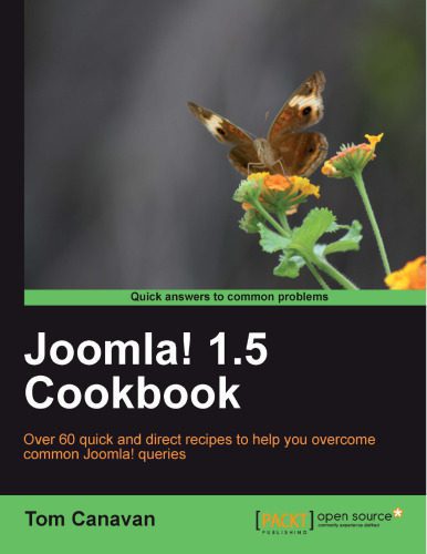 خرید و دانلود نسخه کامل کتاب Joomla! 1.5 Cookbook_6865164fe0d5b.jpeg خرید و دانلود نسخه کامل کتاب Joomla! 1.5 Cookbook