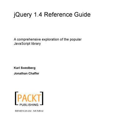 خرید و دانلود نسخه کامل کتاب jQuery 1.4 Reference Guide
