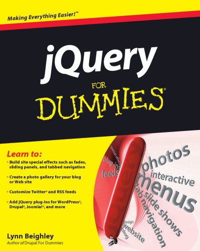 خرید و دانلود نسخه کامل کتاب jQuery For Dummies