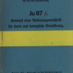 خرید و دانلود نسخه کامل کتاب Ju 87 A.Bedienungsvorschrift f#252;r Bewaffnung