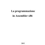 خرید و دانلود نسخه کامل کتاب La  programmazione   in  Assembler  x86
