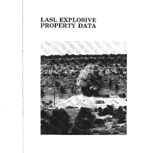 خرید و دانلود نسخه کامل کتاب LASL explosive property data_686e033448169.jpeg خرید و دانلود نسخه کامل کتاب LASL explosive property data