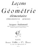 خرید و دانلود نسخه کامل کتاب Leçons de géométrie élémentaire I (géométrie plane)