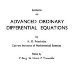 خرید و دانلود نسخه کامل کتاب Lectures on advanced ordinary differential equations
