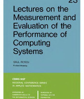 خرید و دانلود نسخه کامل کتاب Lectures on the Measurement and Evaluation of the Performance of Computing Systems